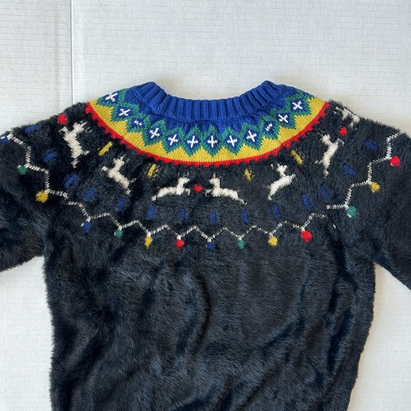 NWOT Festive Fair Isle Pullover Size 130cm/US 8 - Picture 9 of 10
